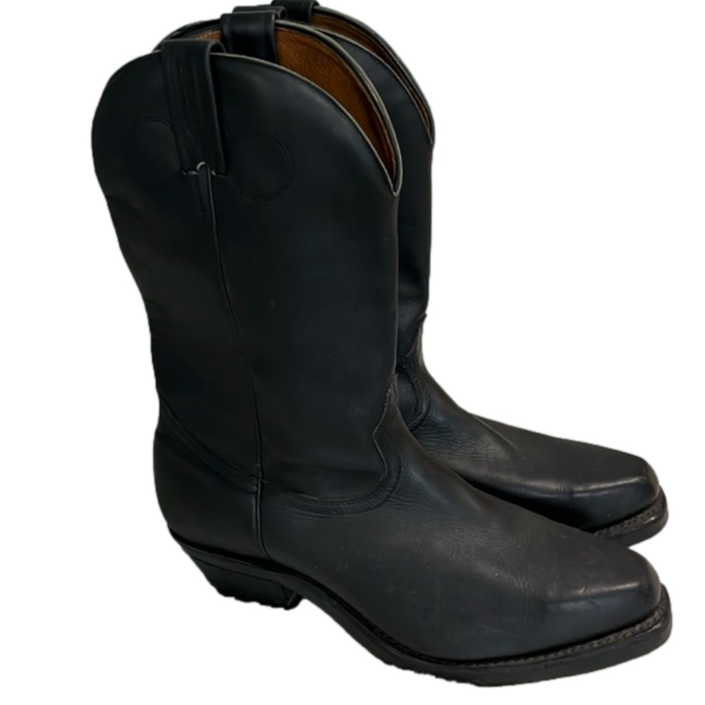 Boulet leather cowboy boots